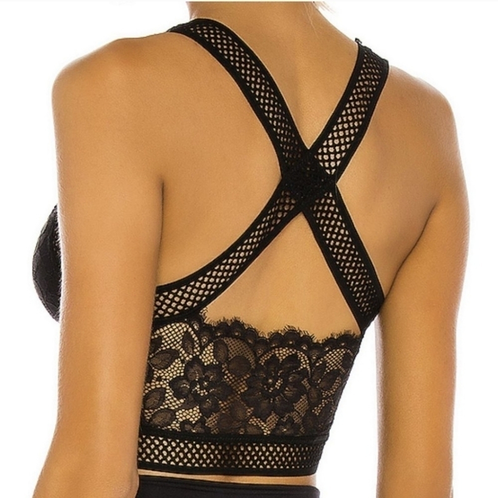 Free People | Sitting Pretty Lace V-Neck - Picture 2 of 4